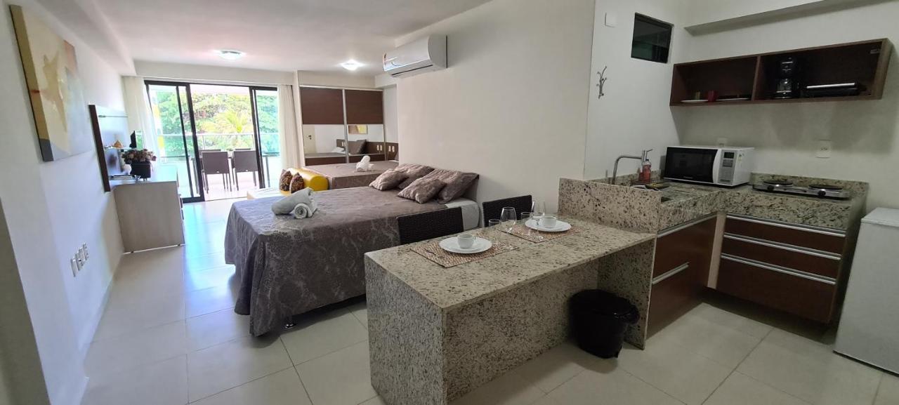 Tabatinga Residence Flat Beira Mar Conde  Exterior foto