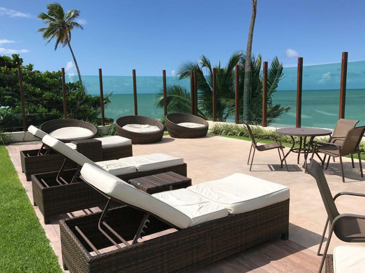 Tabatinga Residence Flat Beira Mar Conde  Exterior foto